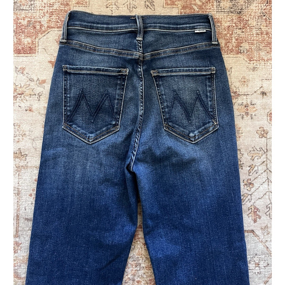 Mother The Tripper Ankle Fray Jeans Change Is In The Air Jeans Size 26 Stretch - Picture 10 of 11